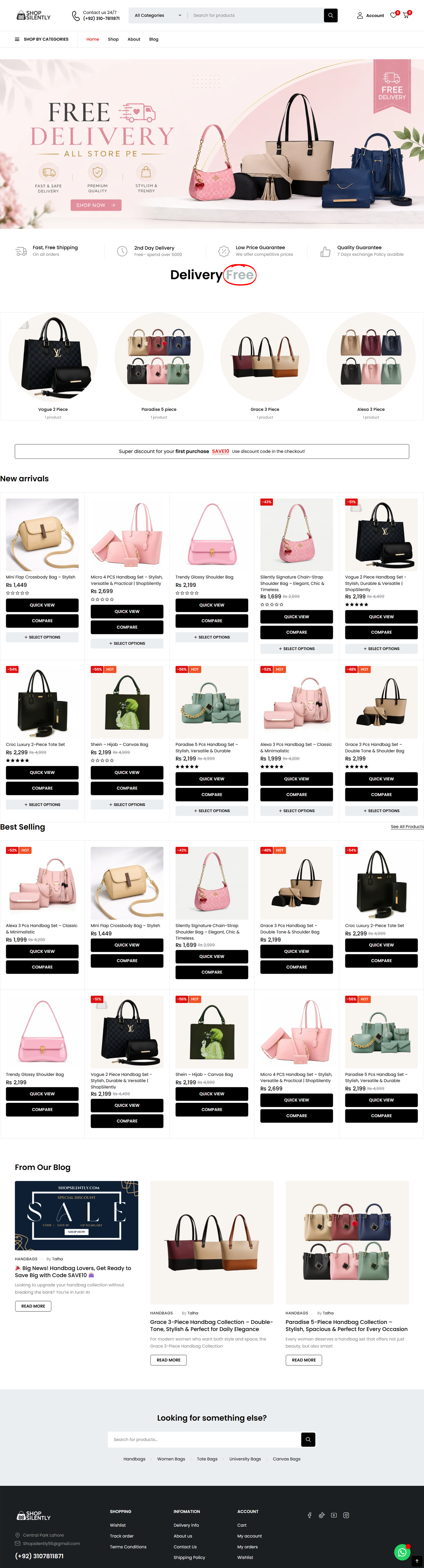 ShopSilently – eCommerce Brand
